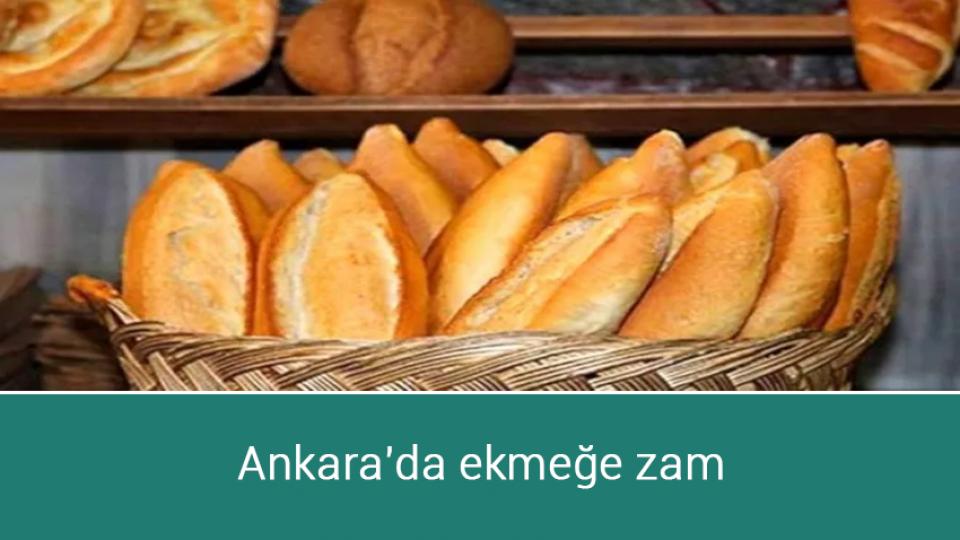 YHT biletlerine zam geldi / Ankara'da ekmeğe zam