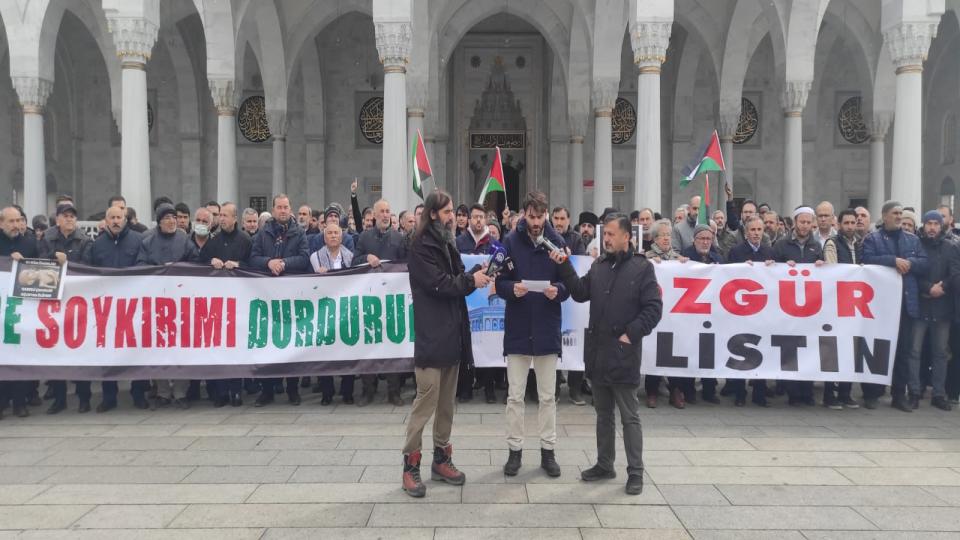 KALBURÜSTÜ ZEVATIN GAZZE İMTİHANI|NEVZAT ÖYLEK / Ankara'da Siyonistlerin Zulmü Protesto Edildi
