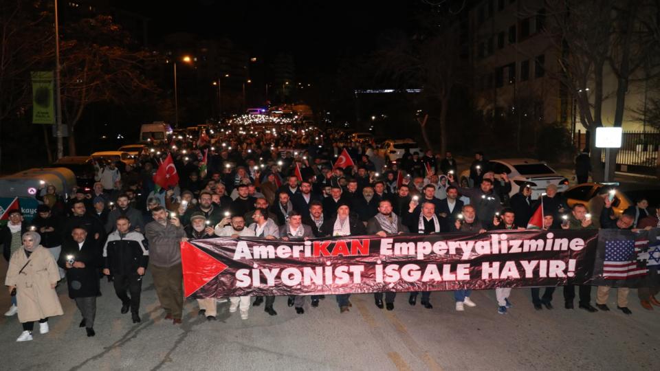 ANFİDAP:ZİM GEMİLERİNE LİMANLARIMIZ DA, VİCDANLARIMIZ DA KAPALI! / Ankara'da Gazze Protestosu: Terörist İsraili Durdurmanın Yegâne Yolu Güçtür