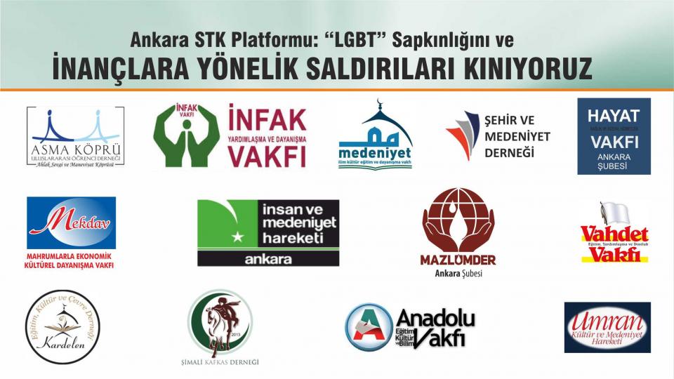 Ankara STK Röportajları-1:İMH ANKARA / Ankara STK Platformu: “LGBT” Sapkınlığını ve İSLAM’a Yönelik Saldırıları Kınıyoruz!