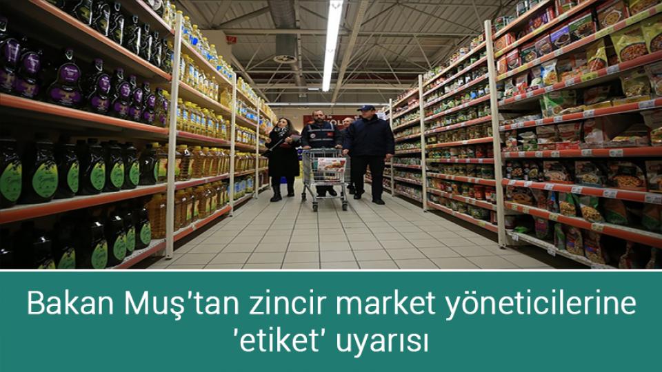 Sözleşmeliye kadro düzenlemesinin Meclis'e gelmesi bekleniyor / Bakan Muş'tan zincir market yöneticilerine 'etiket' uyarısı