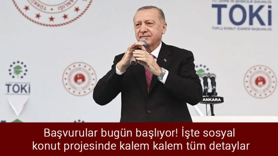 Irkçıların “telefonla vatandaşlık” iddiasını Nüfus ve  Vatandaşlık İşleri Genel Müdürlüğü yalanladı / Başvurular bugün başlıyor! İşte sosyal konut projesinde kalem kalem tüm detaylar