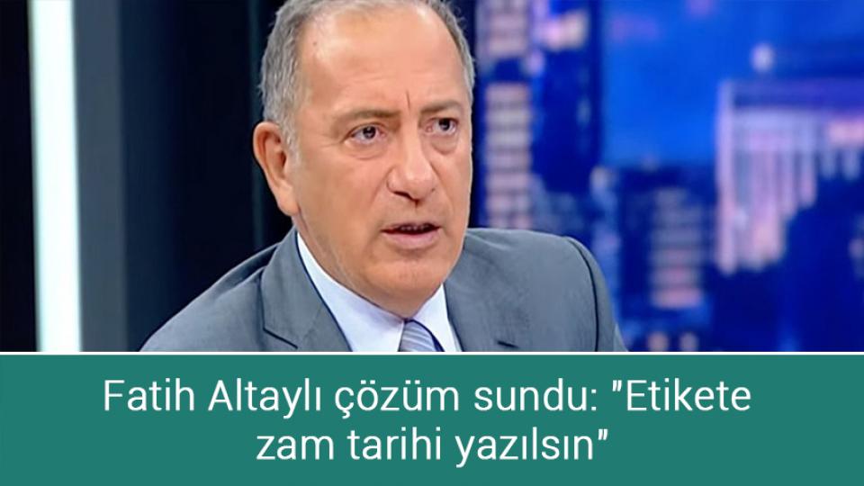 Sözleşmeliye kadro düzenlemesinin Meclis'e gelmesi bekleniyor / Fatih Altaylı çözüm sundu: "Etikete zam tarihi yazılsın"