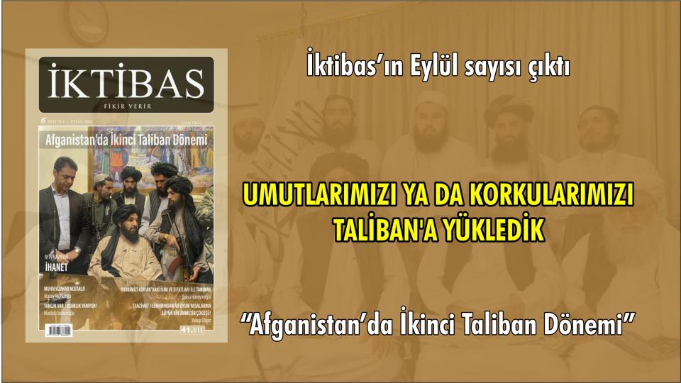 İktibas Dergisi Aralık sayısı çıktı / İktibas Dergisi Eylül 2021 Sayısı Çıktı..