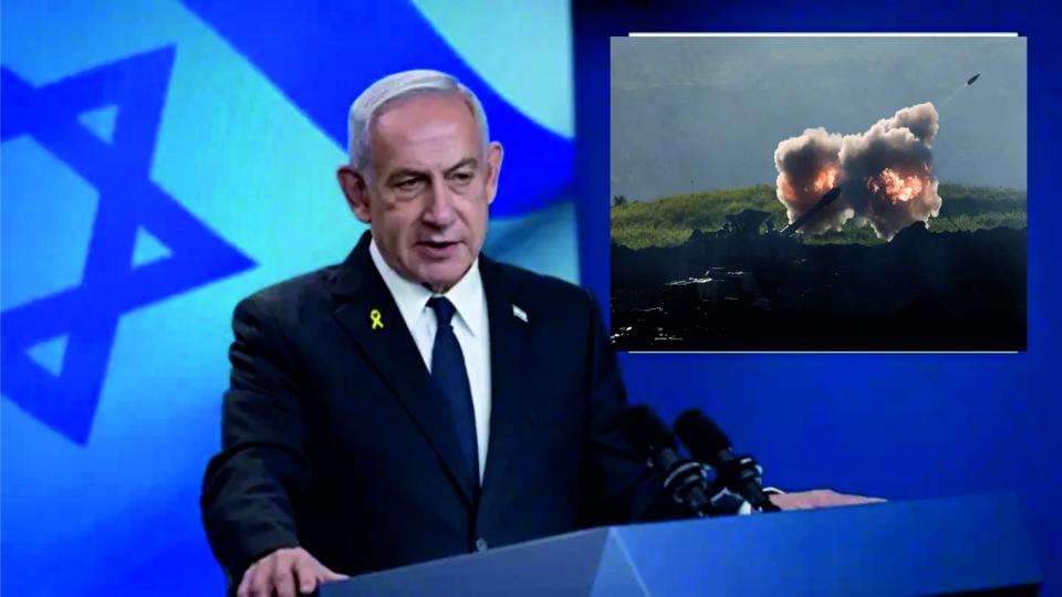 İran Netanyahu'nun basın toplantısı düzenlediği sırada İsrail'e füze ateşledi