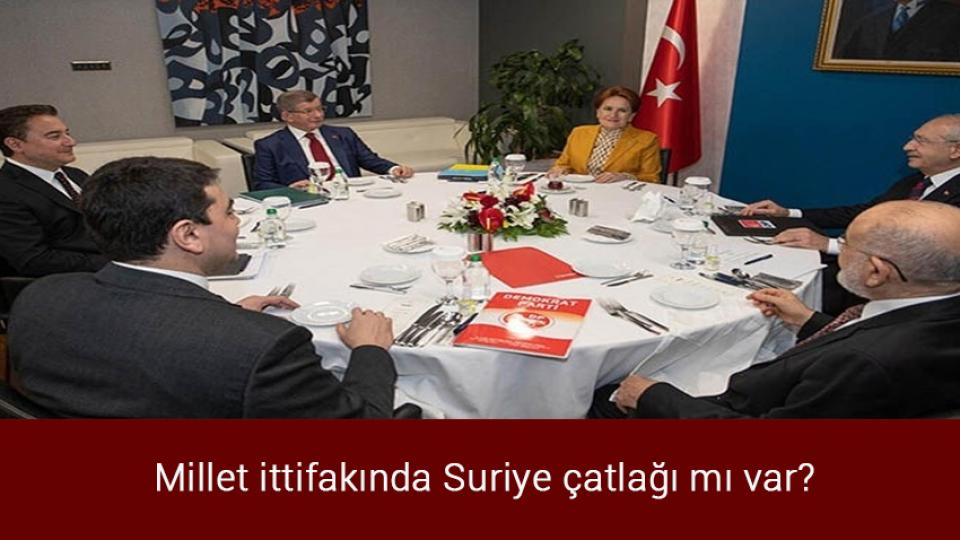 Benzin 20 lira seviyesine indi / Millet ittifakında Suriye çatlağı mı var?