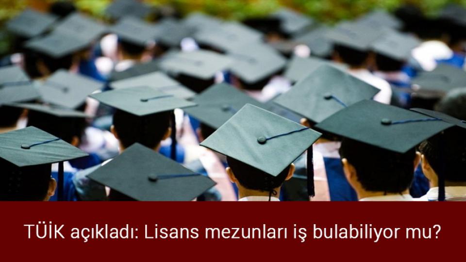 İki vali yardımcısı FETÖ'den ihraç edildi / TÜİK açıkladı: Lisans mezunları iş bulabiliyor mu?
