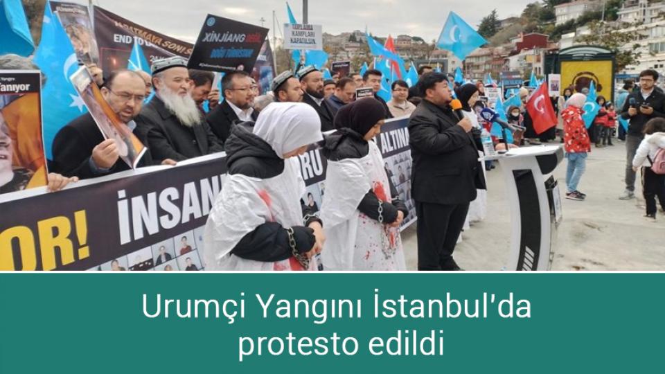 Erdoğan: LBGT küresel bir dikta aracıdır / Urumçi Yangını İstanbul’da protesto edildi